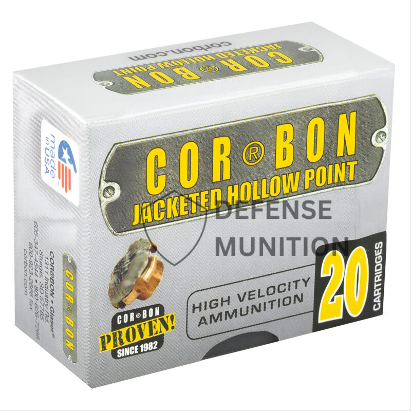 Corbon Self Defense 9 MM JHP 115 GR 1350 FPS 20 RD/BOX